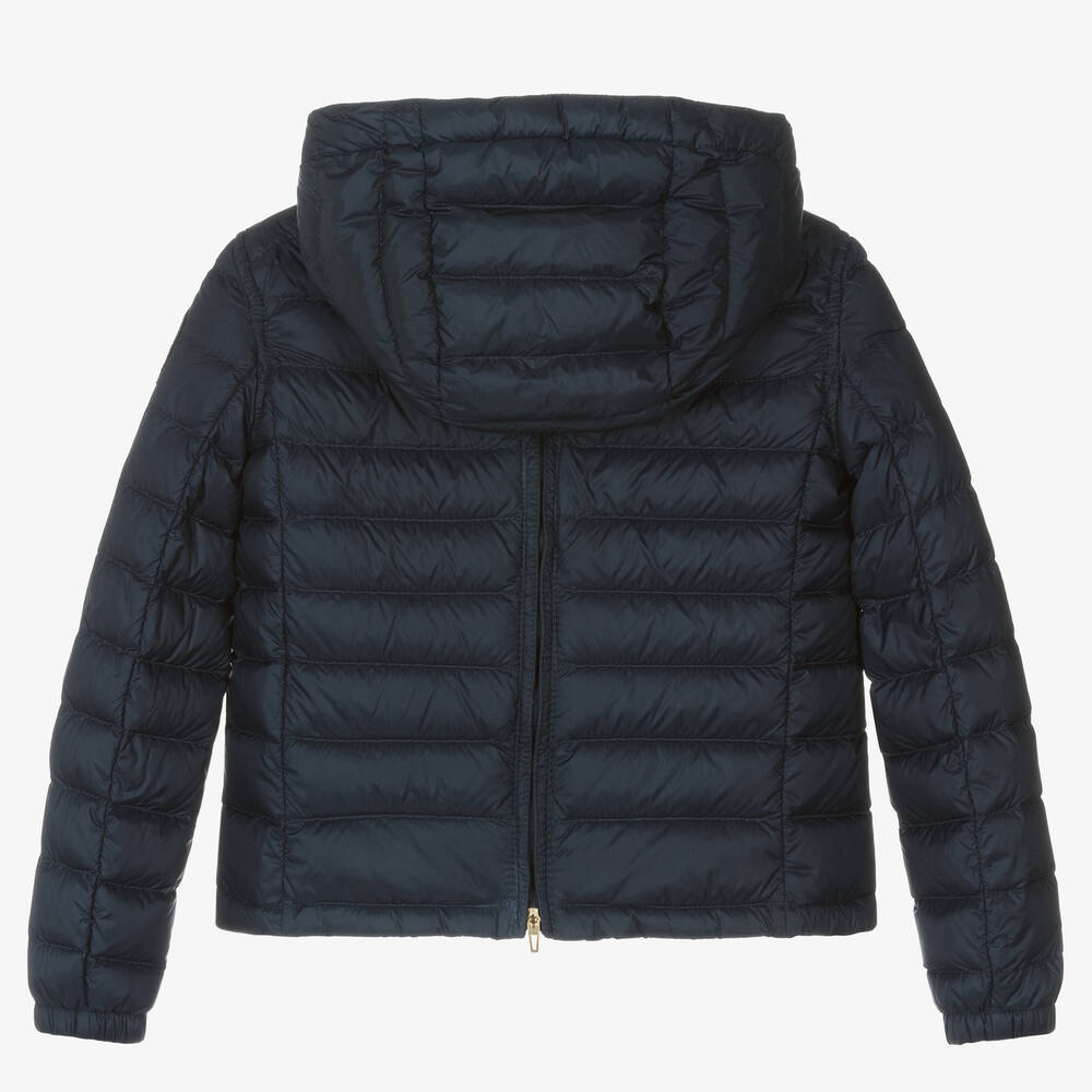 Parajumpers-Girls Blue Down Puffer Jacket | Childrensalon Outlet