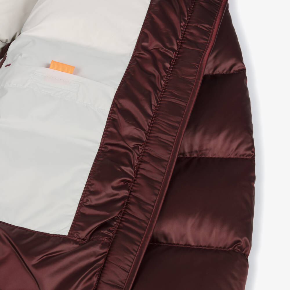 Parajumpers-Красная куртка-пуховик с капюшоном для девочек | Childrensalon Outlet