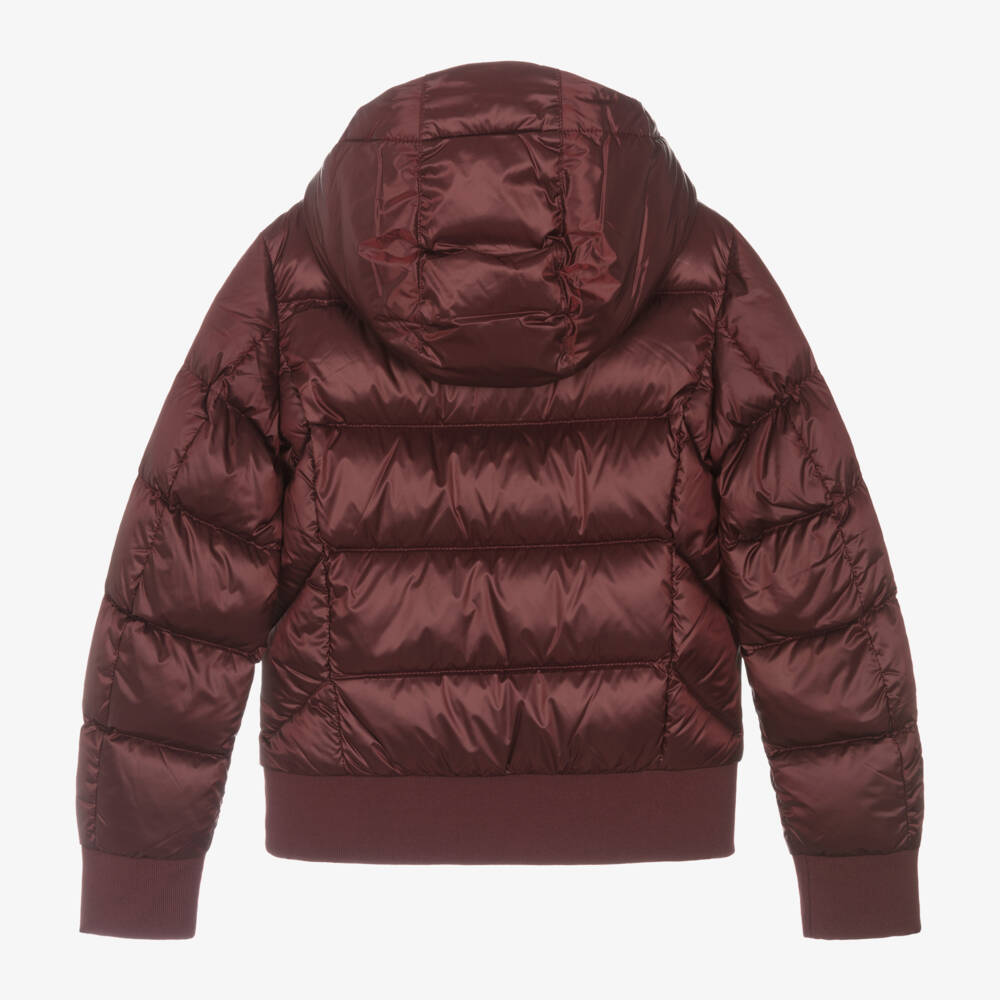 Parajumpers-Красная куртка-пуховик с капюшоном для девочек | Childrensalon Outlet