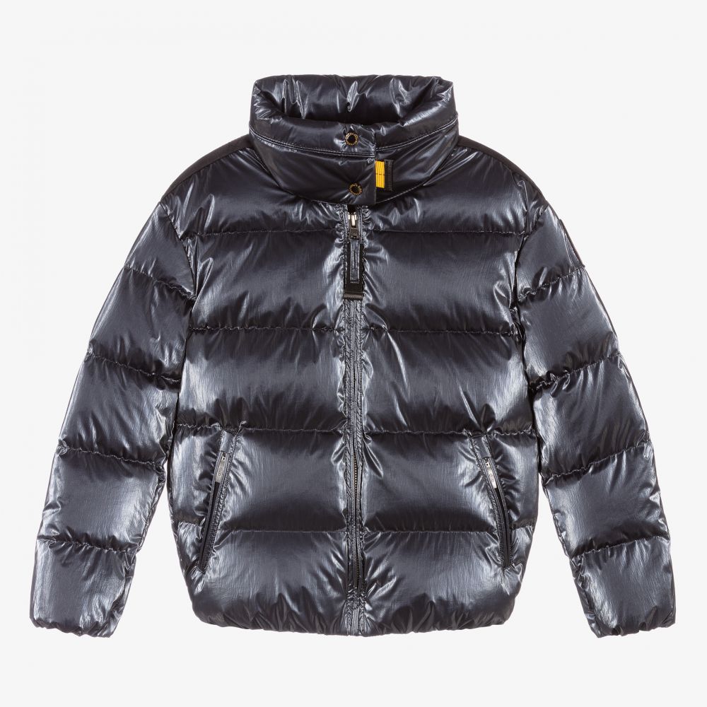 Parajumpers - Girls Grey Down Padded Jacket | Childrensalon