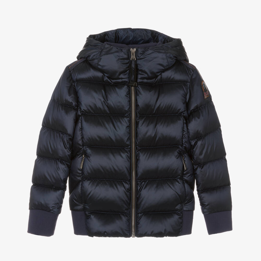 Parajumpers - Girls Navy Blue Down Puffer Jacket | Childrensalon