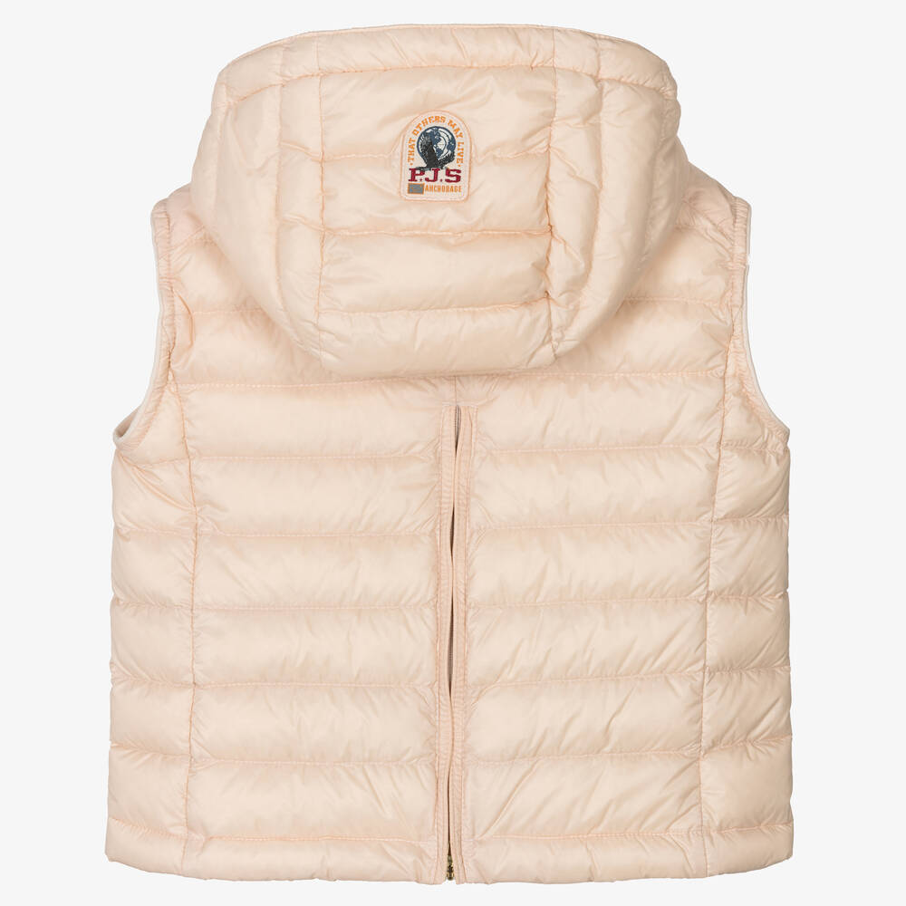 Girls moncler gillet cheap