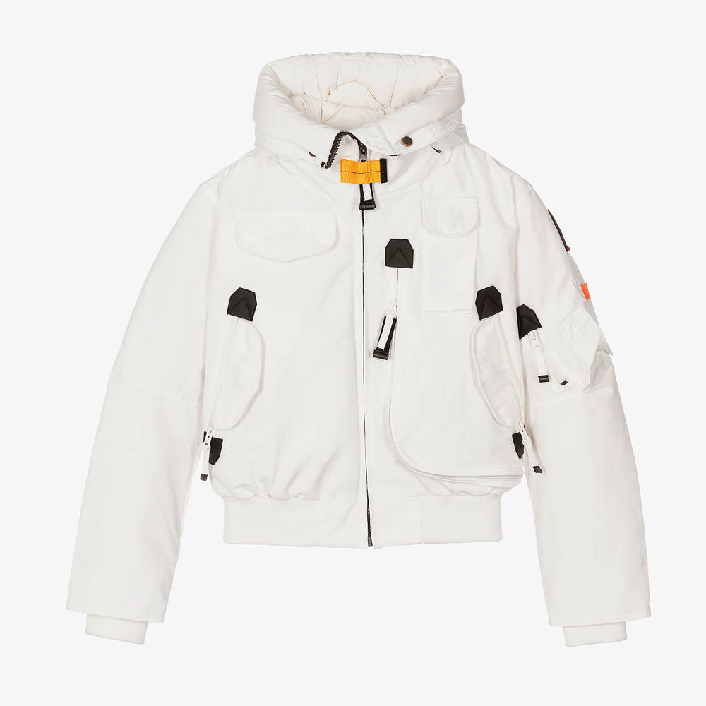 Parajumpers - Teen Girls Ivory Down Jacket | Childrensalon