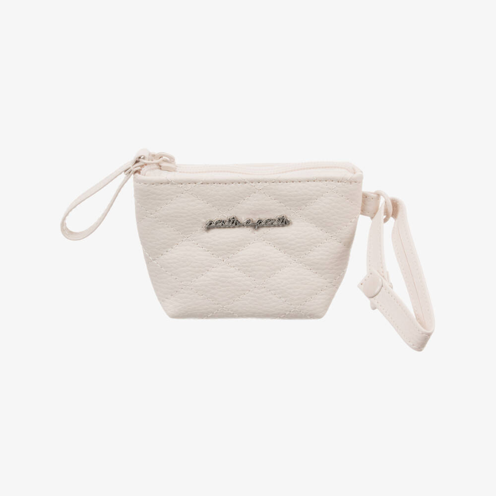 Pasito a Pasito-Beige INES Dummy Bag (12cm) | Childrensalon Outlet