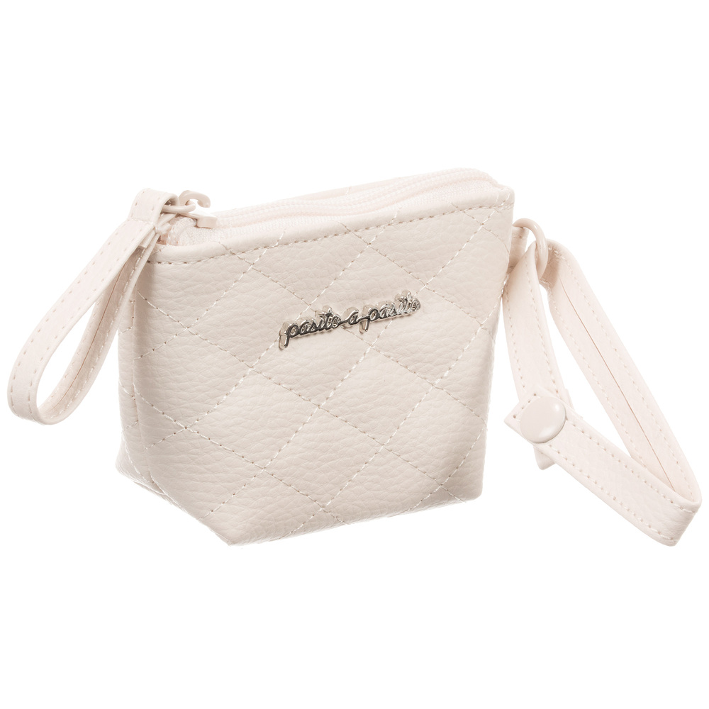 Pasito a Pasito-Beige INES Dummy Bag (12cm) | Childrensalon Outlet