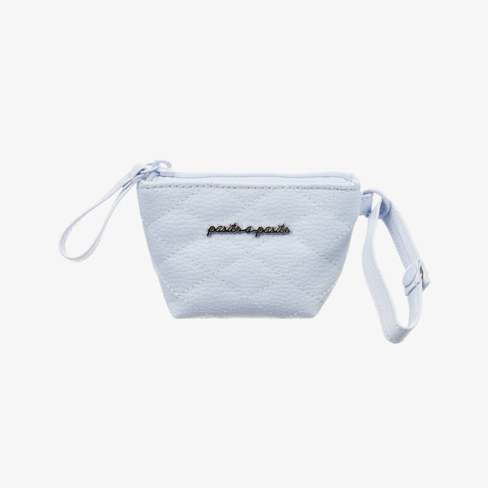 Pasito a Pasito-Blue INES Dummy Bag (12cm) | Childrensalon Outlet