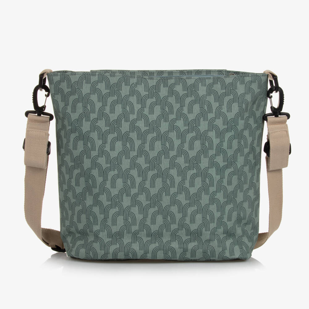 Pasito a Pasito Walking Mum-Boys Stylish Green Changing Tote | Childrensalon Outlet