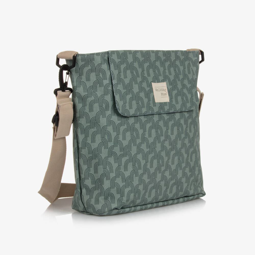 Pasito a Pasito Walking Mum-Boys Stylish Green Changing Tote | Childrensalon Outlet