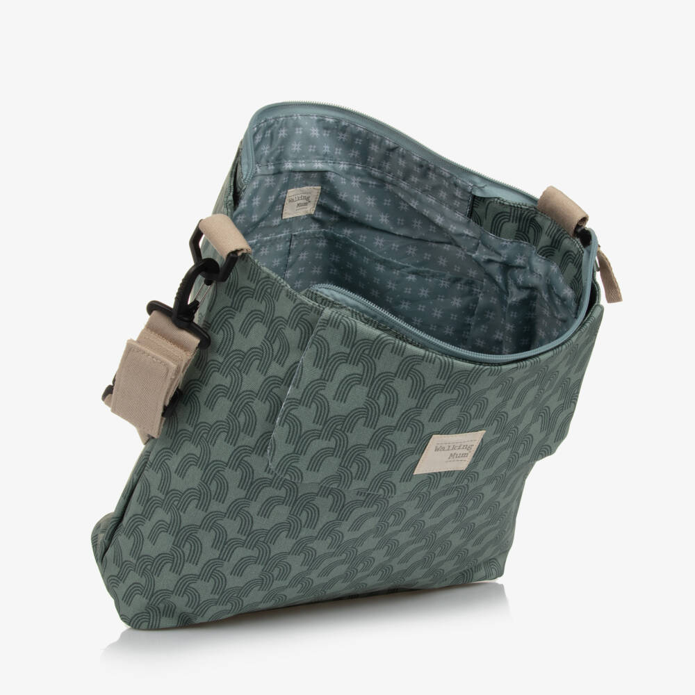 Pasito a Pasito Walking Mum-Boys Stylish Green Changing Tote | Childrensalon Outlet