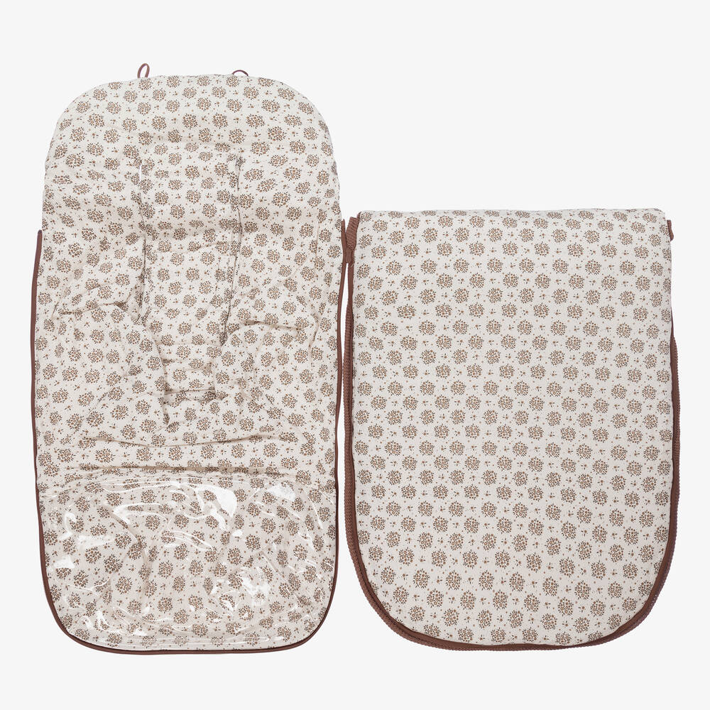 Floral footmuff hotsell
