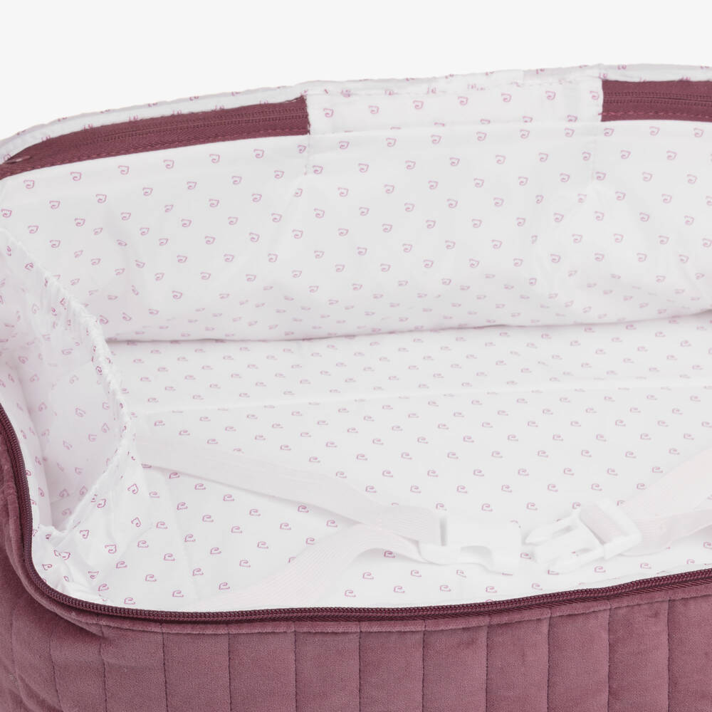 Pasito a Pasito-Cherry Velvet Suitcase (44cm) | Childrensalon Outlet