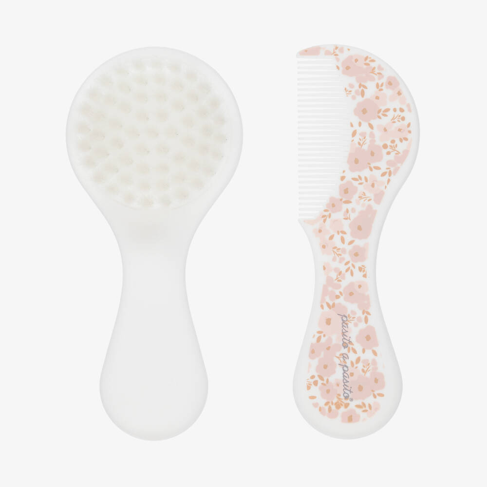 Pasito a Pasito-Girl's Pastel Blossom Grooming Set | Childrensalon Outlet