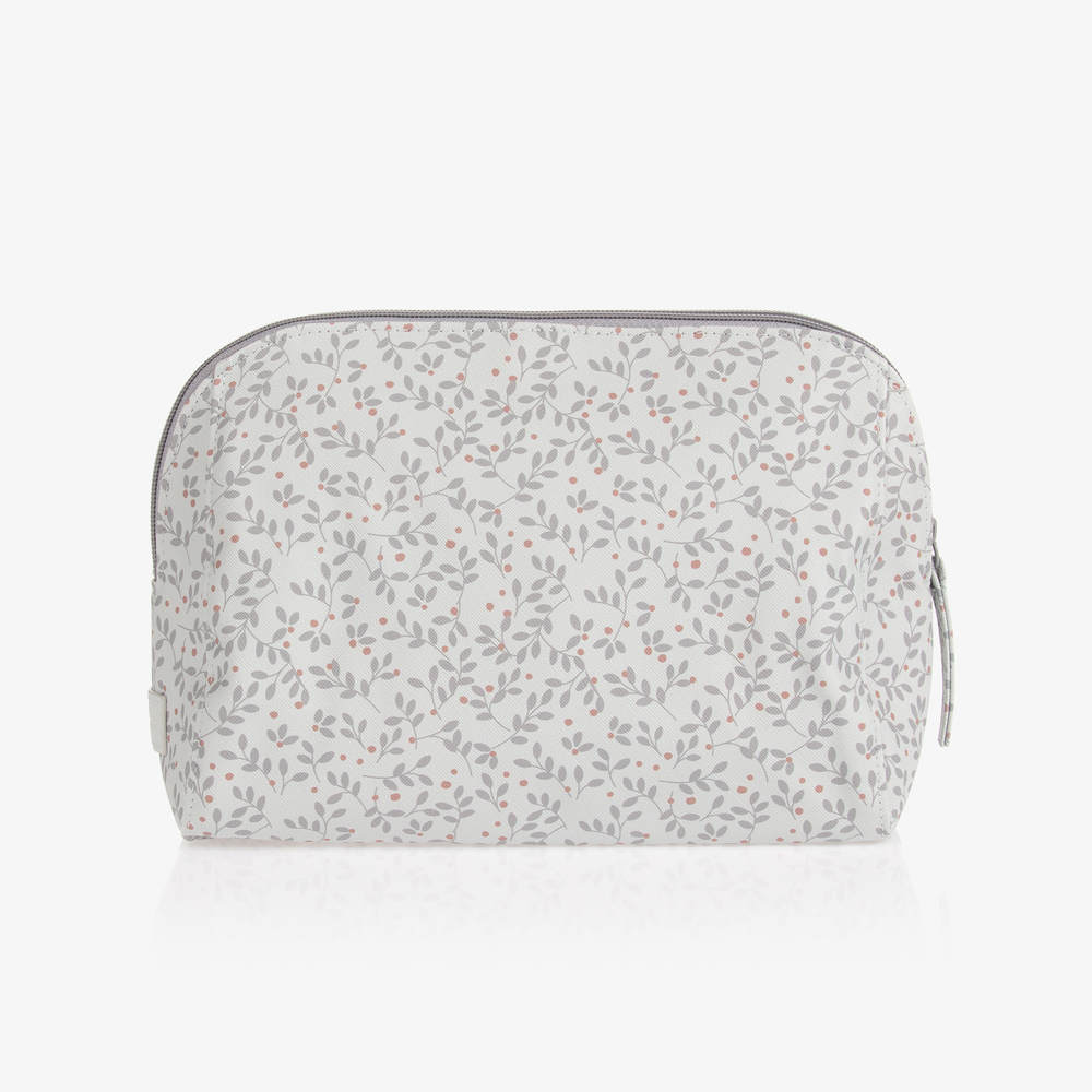 Pasito a Pasito-Grey Berries Wash Bag (26cm) | Childrensalon Outlet