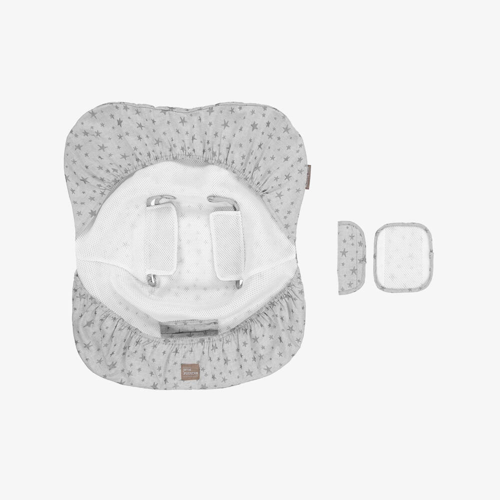 Pasito a Pasito Walking Mum-Grey Car Seat Cover (66cm) | Childrensalon Outlet