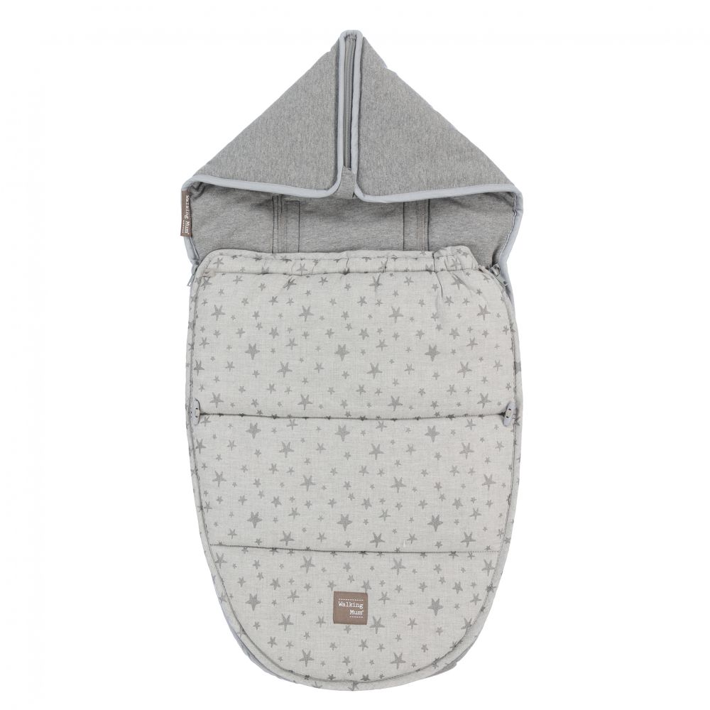 Pasito a Pasito Walking Mum-Grey Cotton Nest (80cm) | Childrensalon Outlet