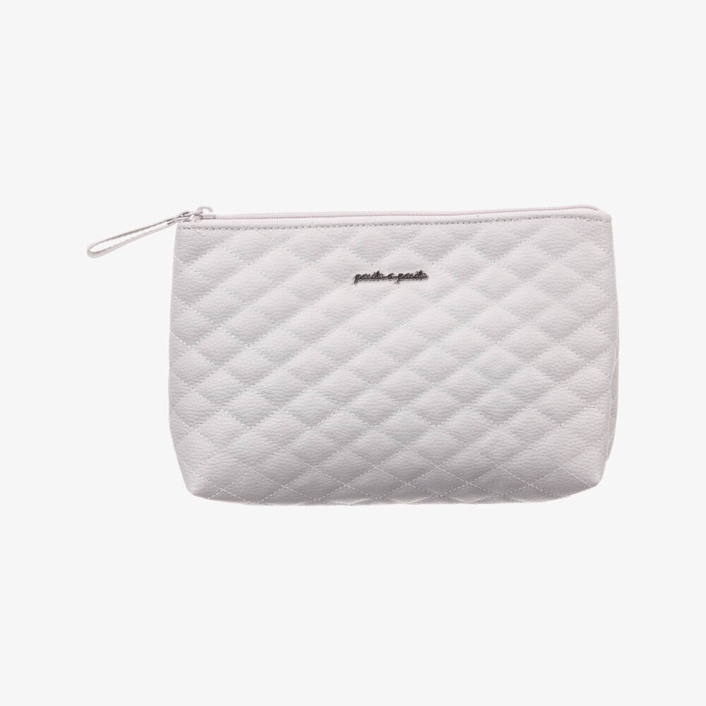 Pasito a Pasito-Grey INES Wash Bag (30cm) | Childrensalon Outlet