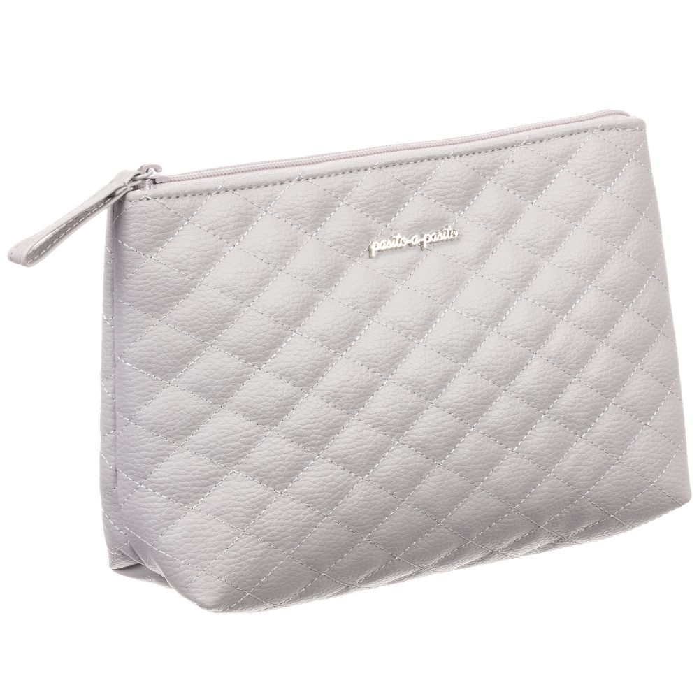 Pasito a Pasito-Grey INES Wash Bag (30cm) | Childrensalon Outlet