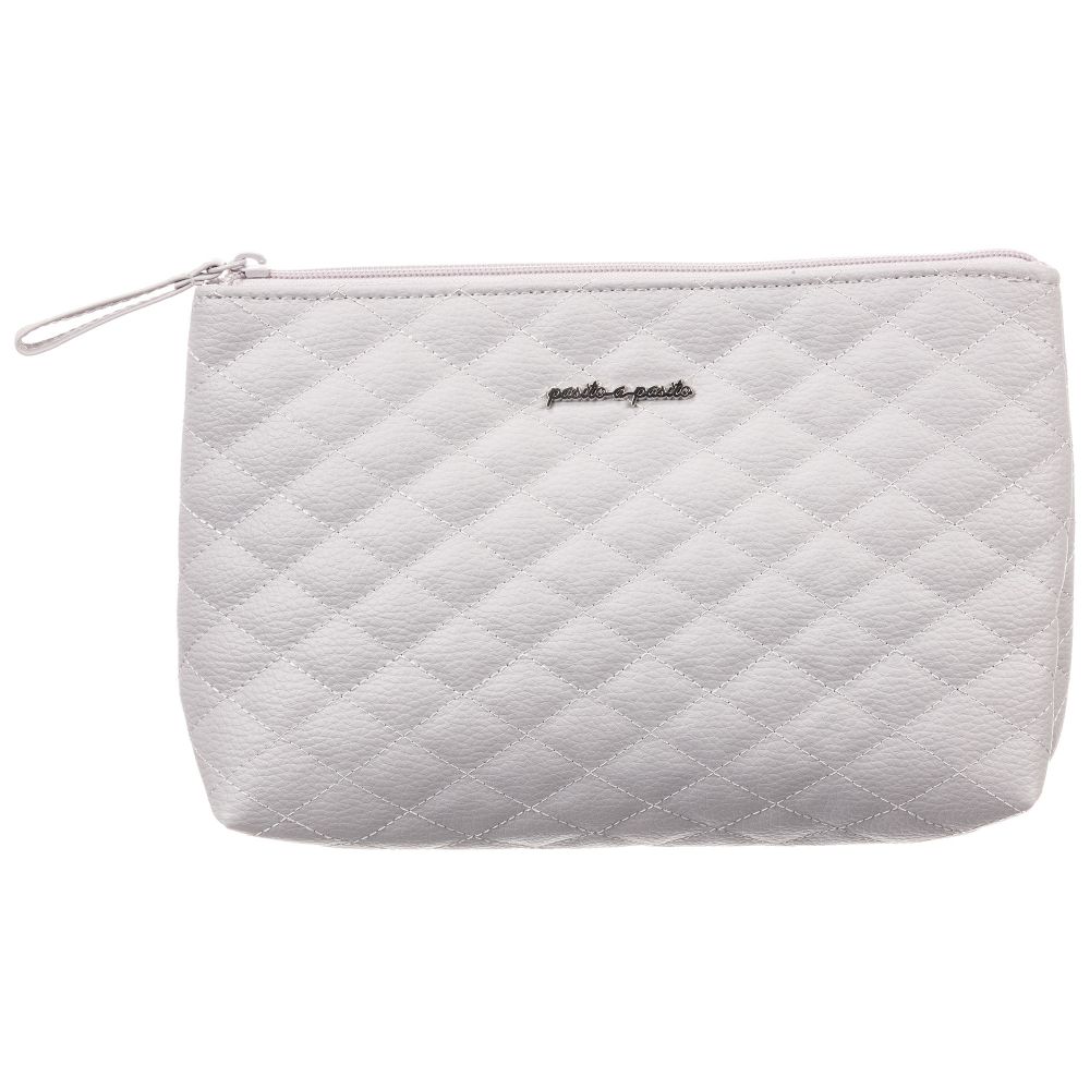 Pasito a Pasito-Grey INES Wash Bag (30cm) | Childrensalon Outlet