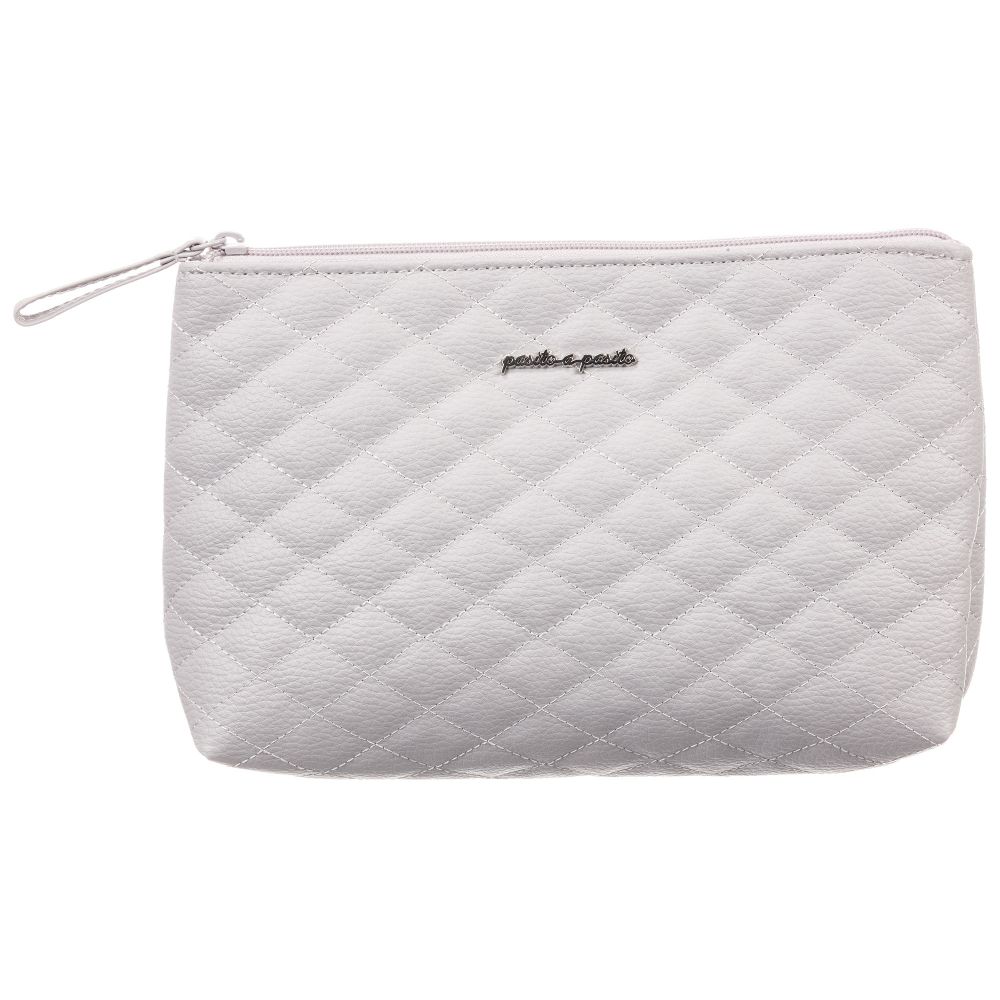 Pasito a Pasito - Grey INES Wash Bag (30cm) | Childrensalon