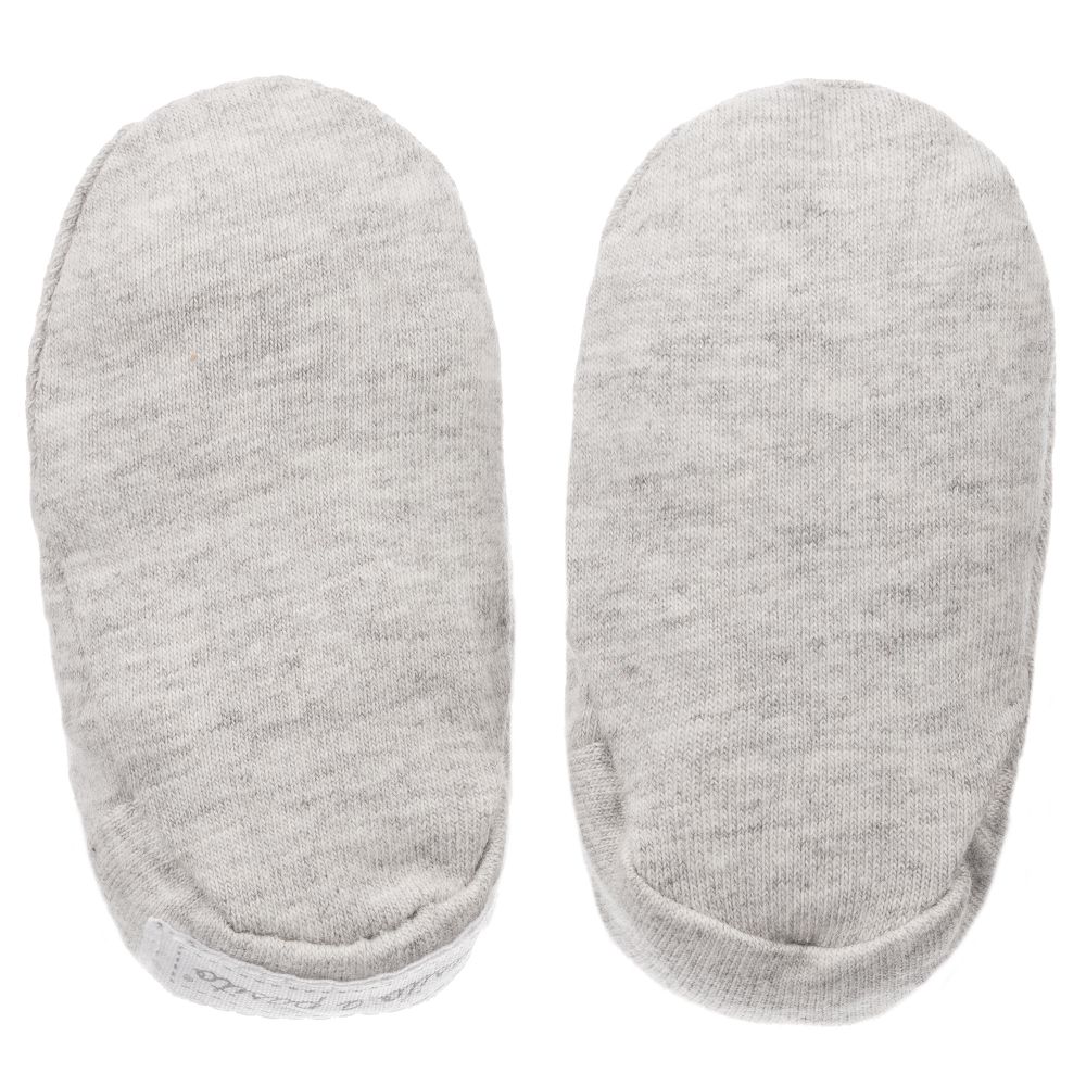 Pasito a Pasito-Grey NORMANDIE Baby Booties | Childrensalon Outlet