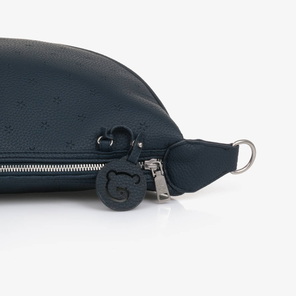 Pasito a Pasito-Navy Blue Gondola Crossbody Changing Bag | Childrensalon Outlet