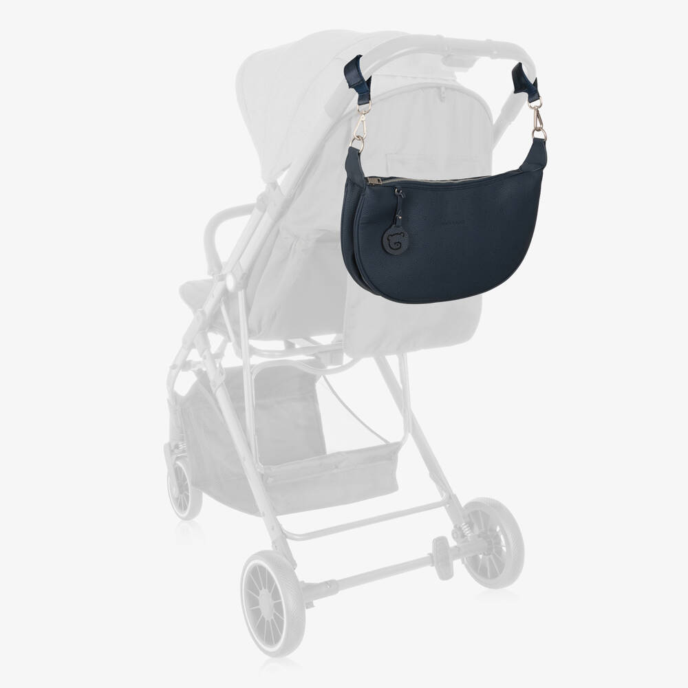 Pasito a Pasito-Navy Blue Gondola Crossbody Changing Bag | Childrensalon Outlet