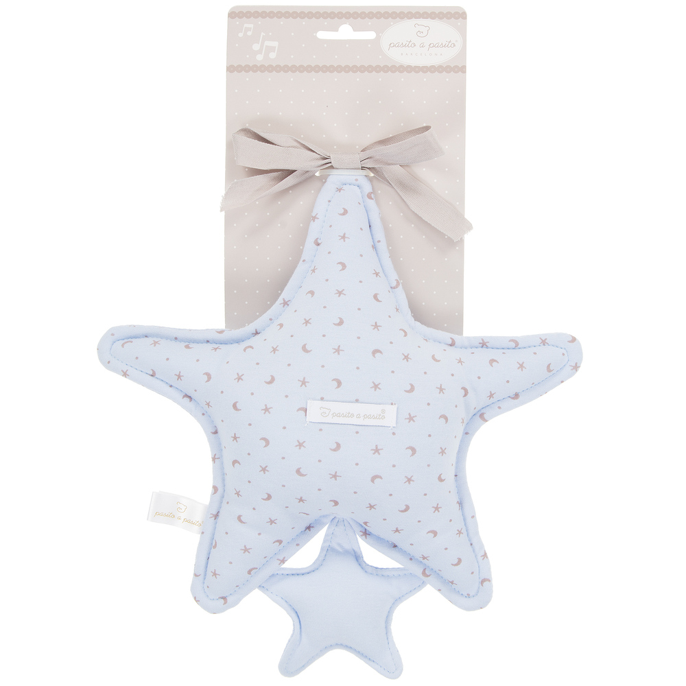 Pasito a Pasito - Pale Blue Star Baby Musical Toy | Childrensalon