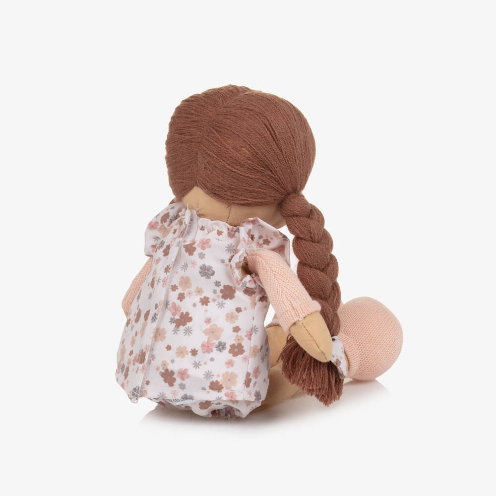 Pasito a Pasito-Pink Flowers Bibi Rag Doll Somerset 35 cm | Childrensalon Outlet