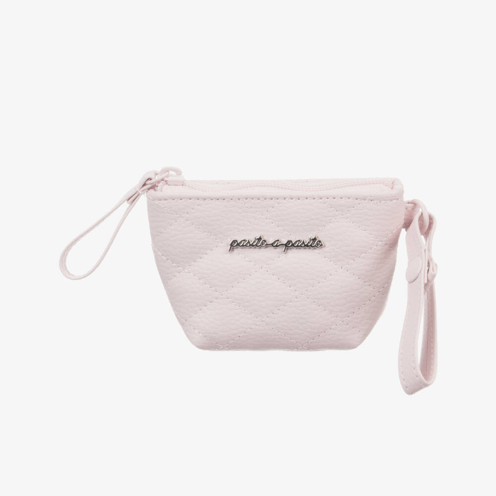 Pasito a Pasito-Pink INES Dummy Bag (12cm) | Childrensalon Outlet