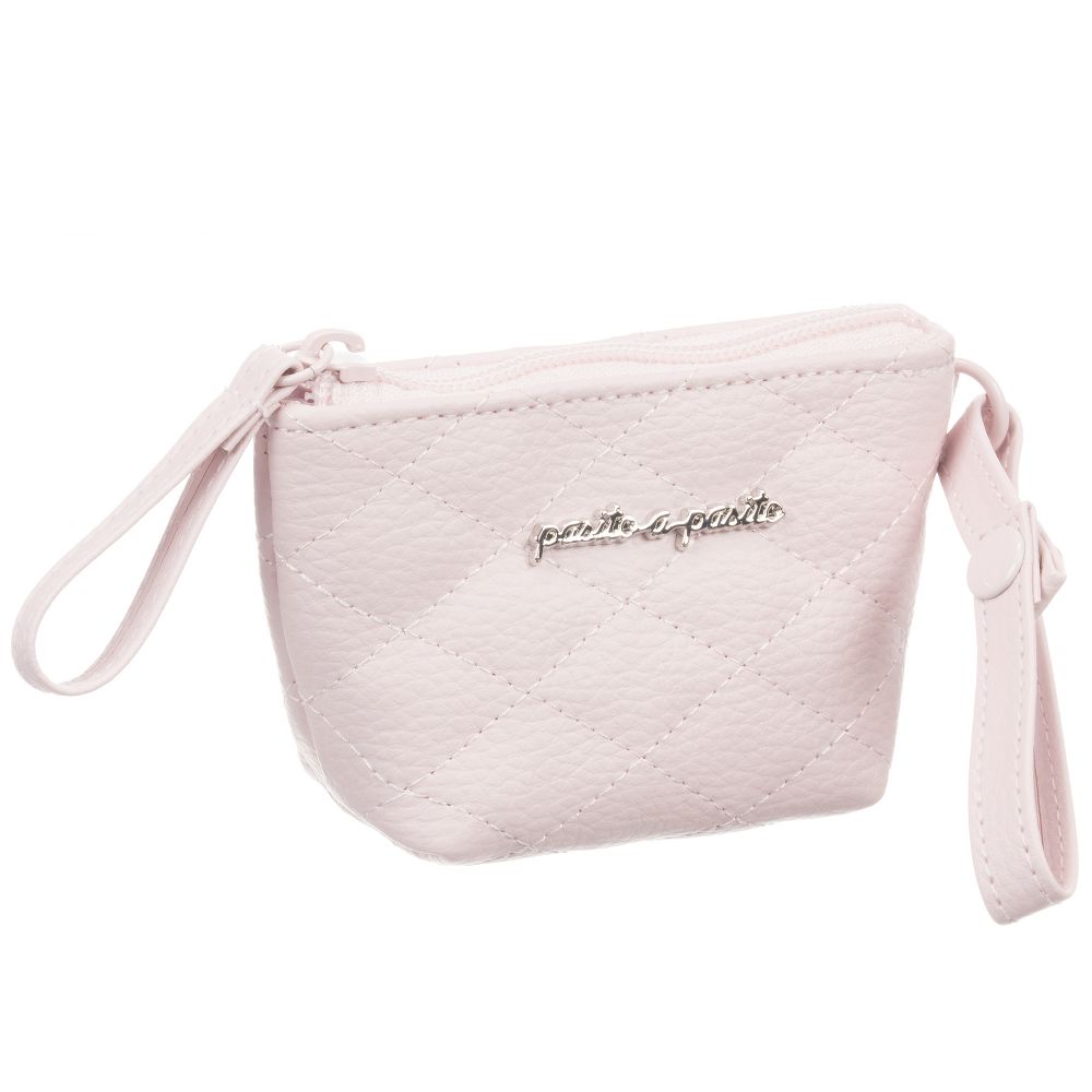 Pasito a Pasito-Pink INES Dummy Bag (12cm) | Childrensalon Outlet