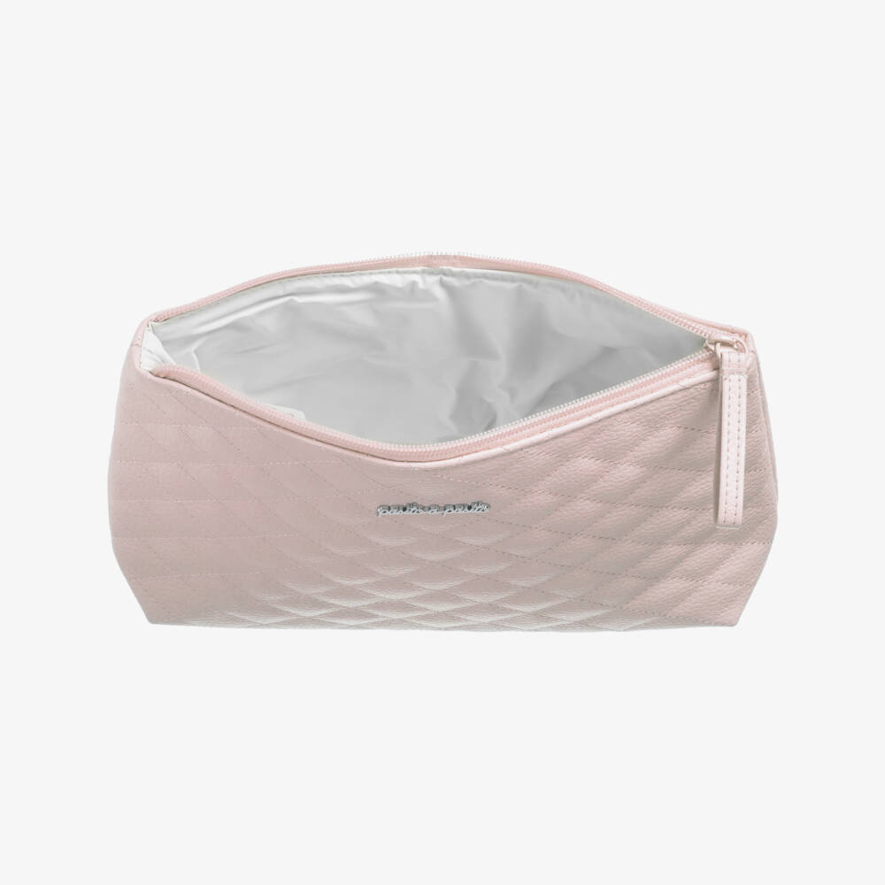 Pasito a Pasito-Pink INES Wash Bag (29cm) | Childrensalon Outlet