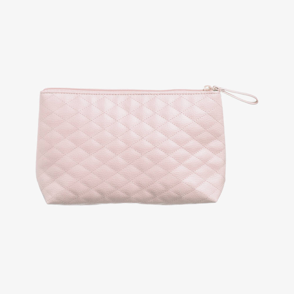 Pasito a Pasito-Pink INES Wash Bag (29cm) | Childrensalon Outlet