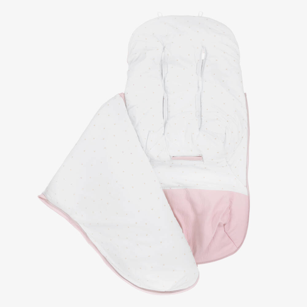 Pasito a Pasito-Розовый конверт для коляски (91 см) | Childrensalon Outlet