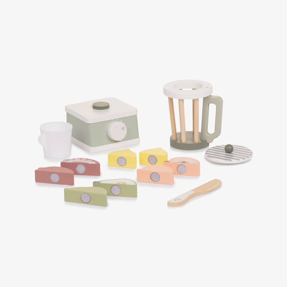 Pasito a Pasito-Sage Green Wooden Juicer Toy (17cm) | Childrensalon Outlet