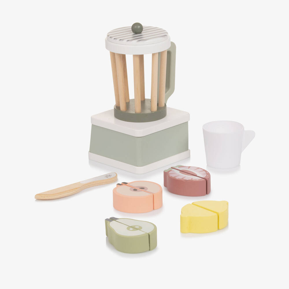 Pasito a Pasito-Sage Green Wooden Juicer Toy (17cm) | Childrensalon Outlet