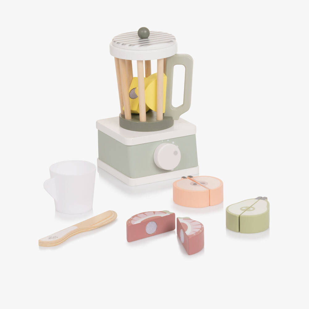 Pasito a Pasito-Sage Green Wooden Juicer Toy (17cm) | Childrensalon Outlet