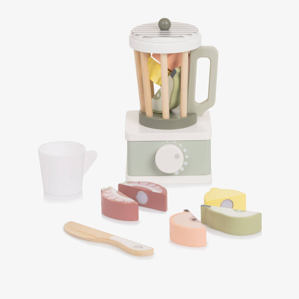 Pasito a Pasito-Sage Green Wooden Juicer Toy (17cm) | Childrensalon Outlet