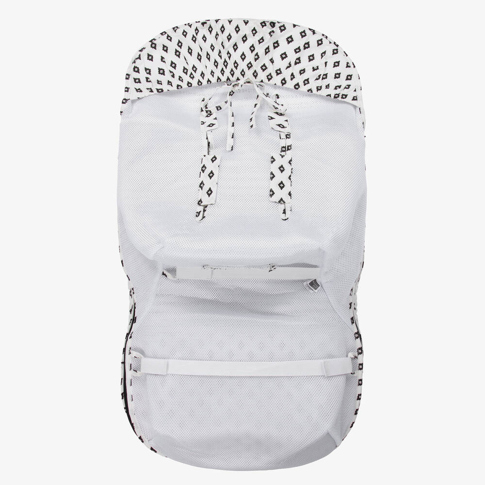 Pasito a Pasito Walking Mum-Белая муфта для ног в стиле бохо шик (92см) | Childrensalon Outlet