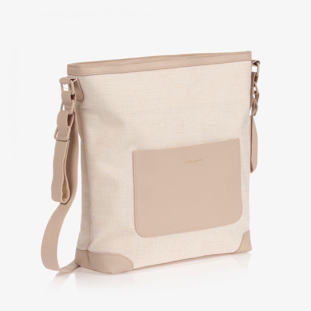 Pasito a Pasito-Woven Baby Changing Bag (36cm) | Childrensalon Outlet