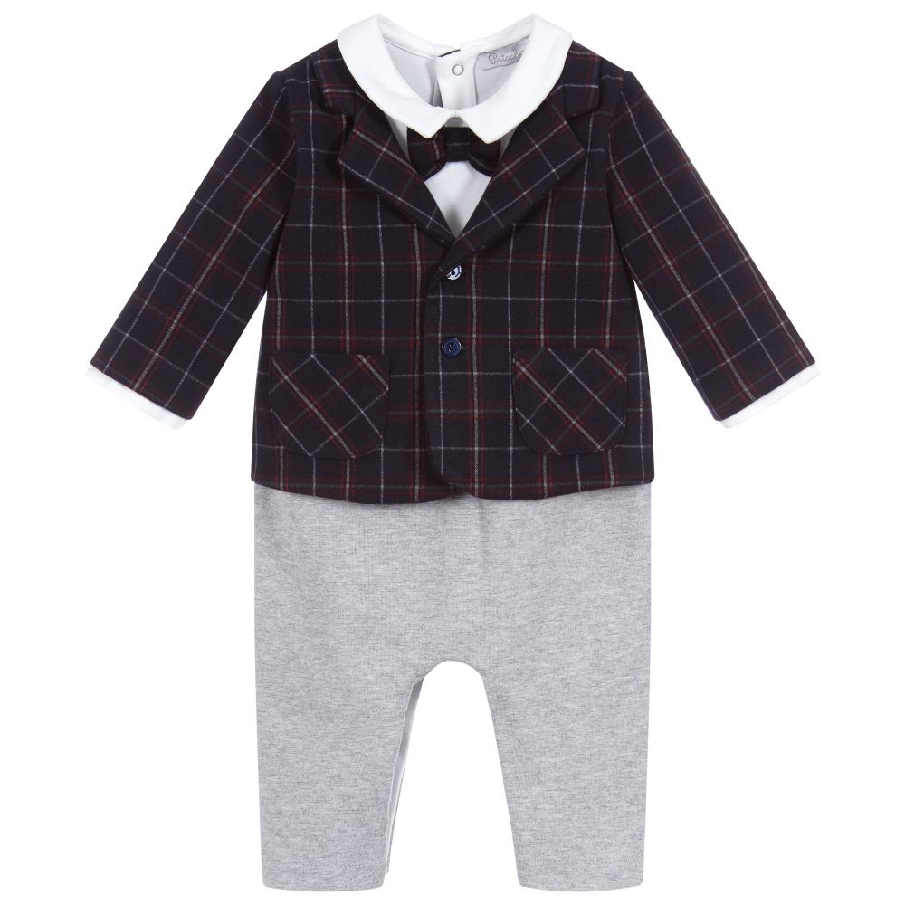 Patachou Peto Azul De Cuadros Escoceses Para Bebe Nino Childrensalon Outlet Patachou Peto Azul De Cuadros Escoceses Para Bebe Nino Childrensalon Outlet