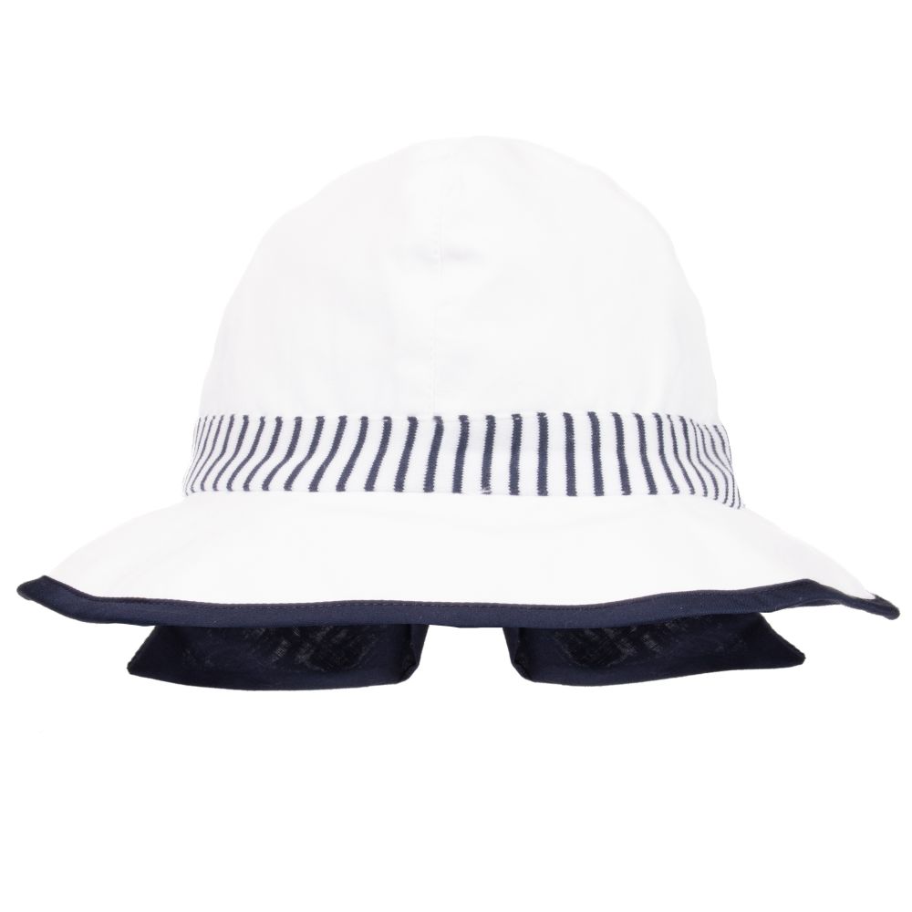 Patachou - Baby Girls Cotton Sun Hat | Childrensalon