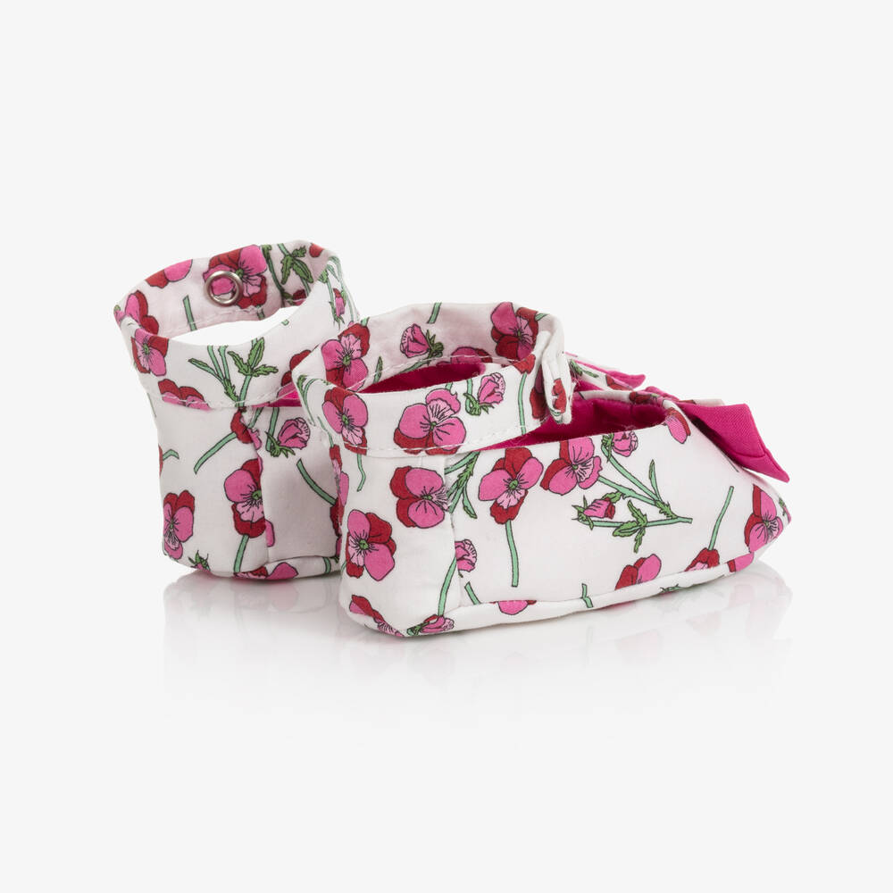 Patachou-Розовые пинетки в цветочек | Childrensalon Outlet