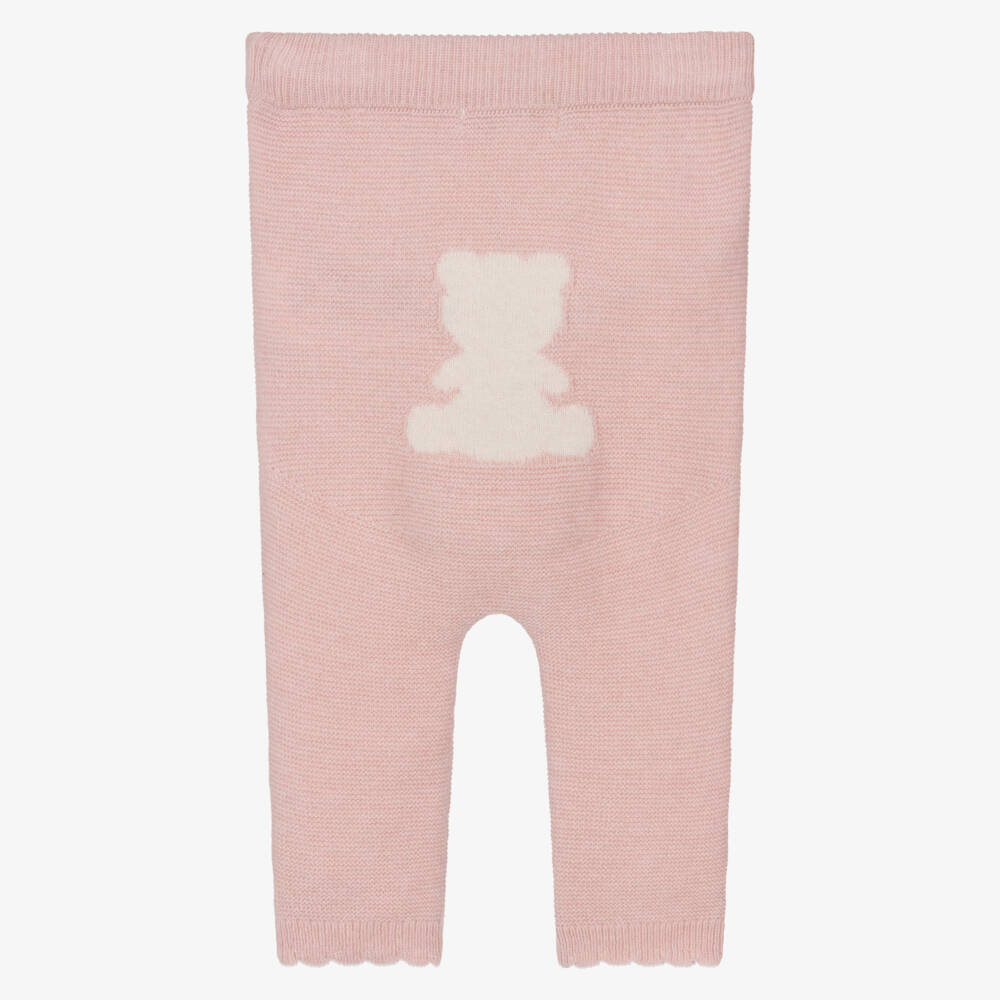 Patachou-Розовые уютные вязаные брюки для девочек | Childrensalon Outlet