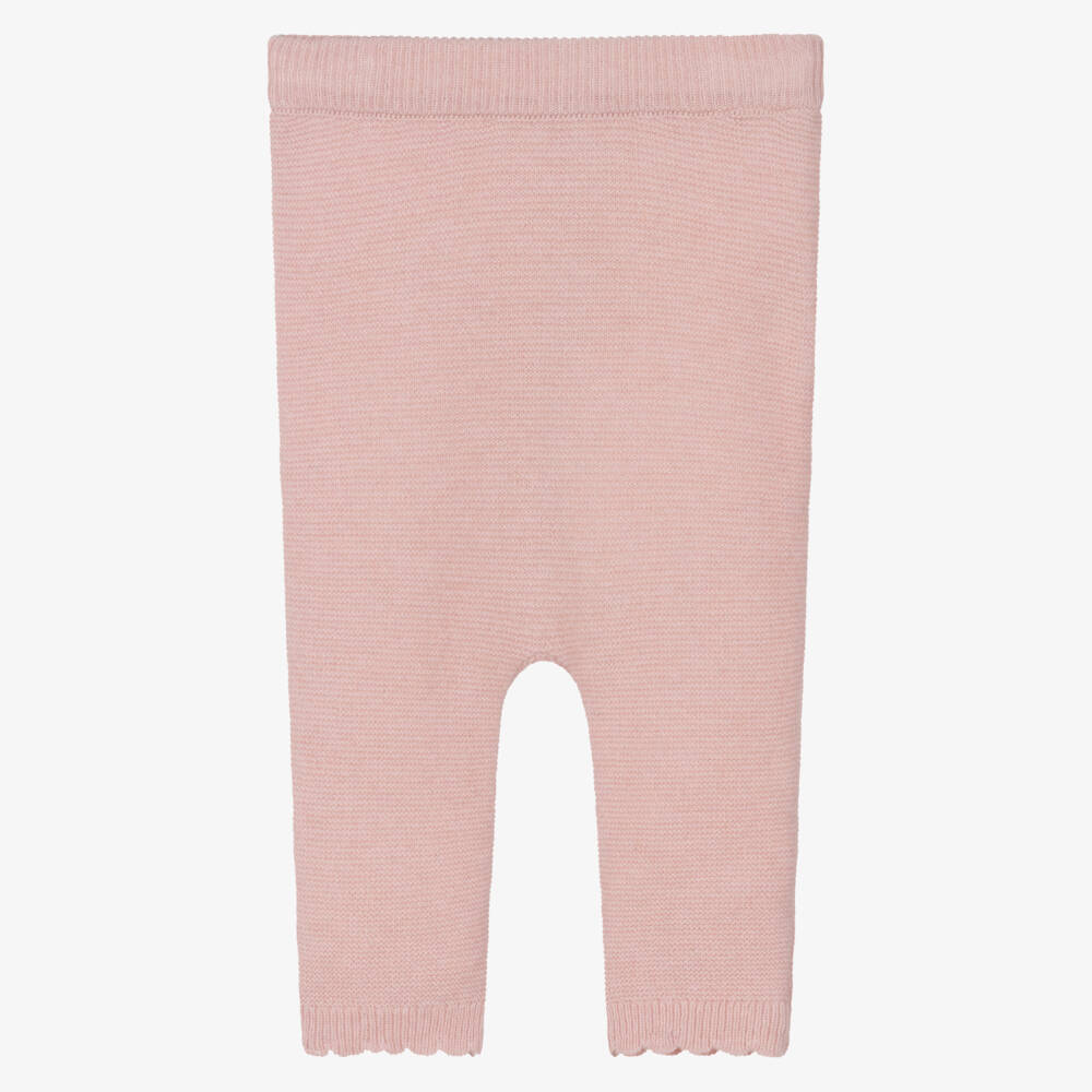 Patachou-Розовые уютные вязаные брюки для девочек | Childrensalon Outlet