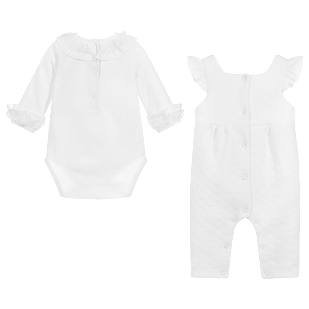 Patachou Ensemble Pyjama Blanc Bebe Fille Childrensalon Outlet Patachou Ensemble Pyjama Blanc Bebe Fille Childrensalon Outlet