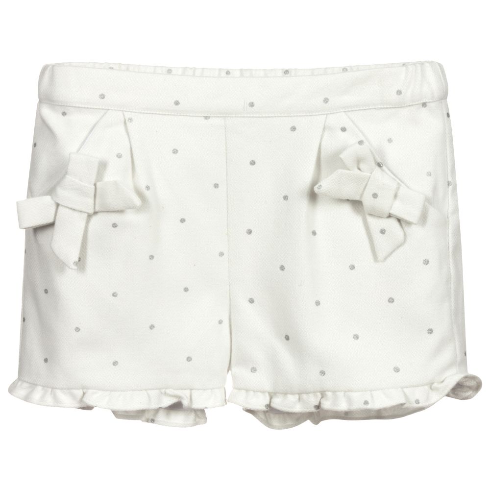 Patachou - Blue Polka Dot Shorts | Childrensalon