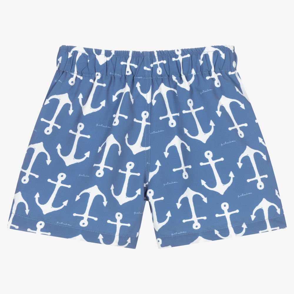 Patachou-شورت سباحة لون أزرق للأولاد | Childrensalon Outlet