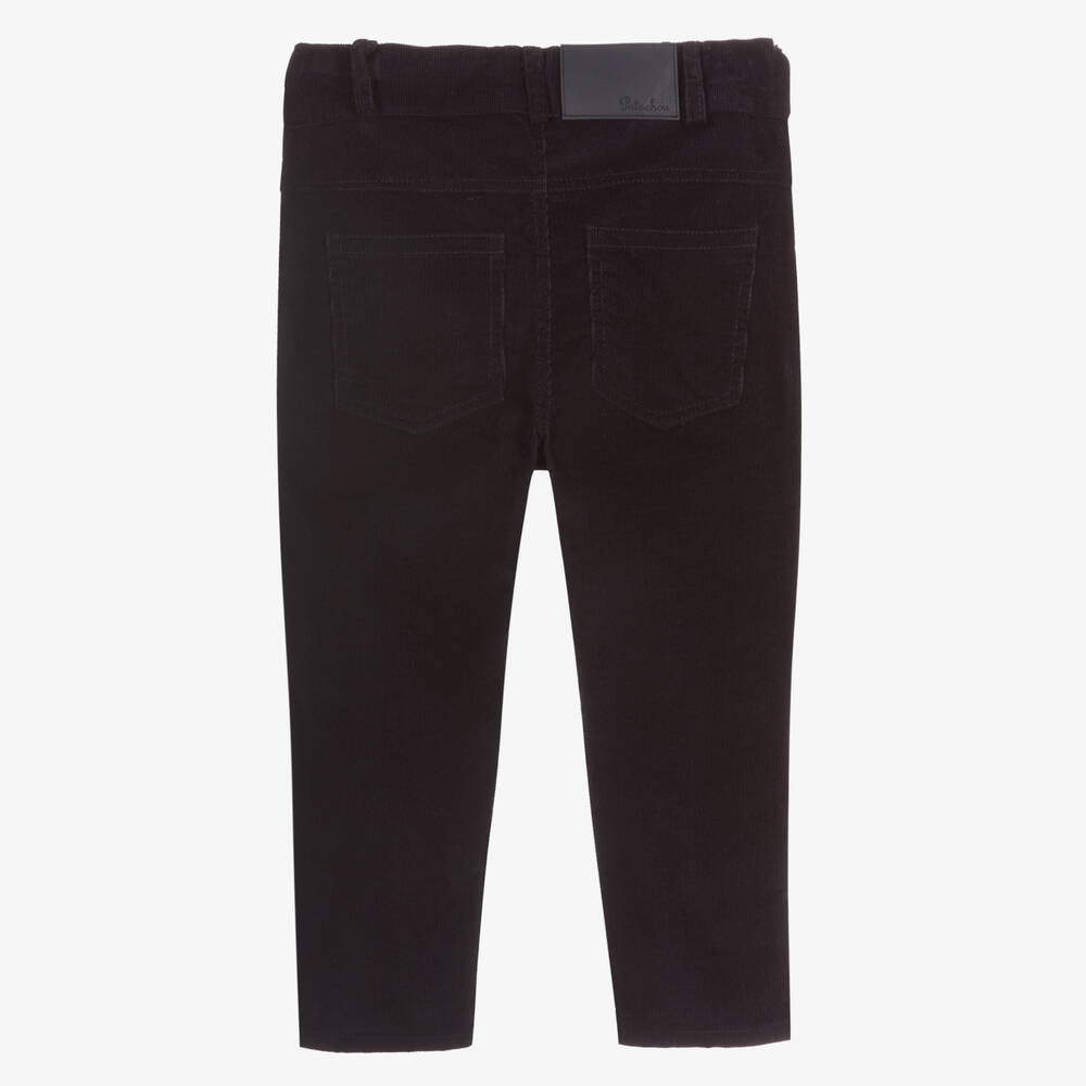 Patachou-Boys Blue Corduroy Trousers | Childrensalon Outlet