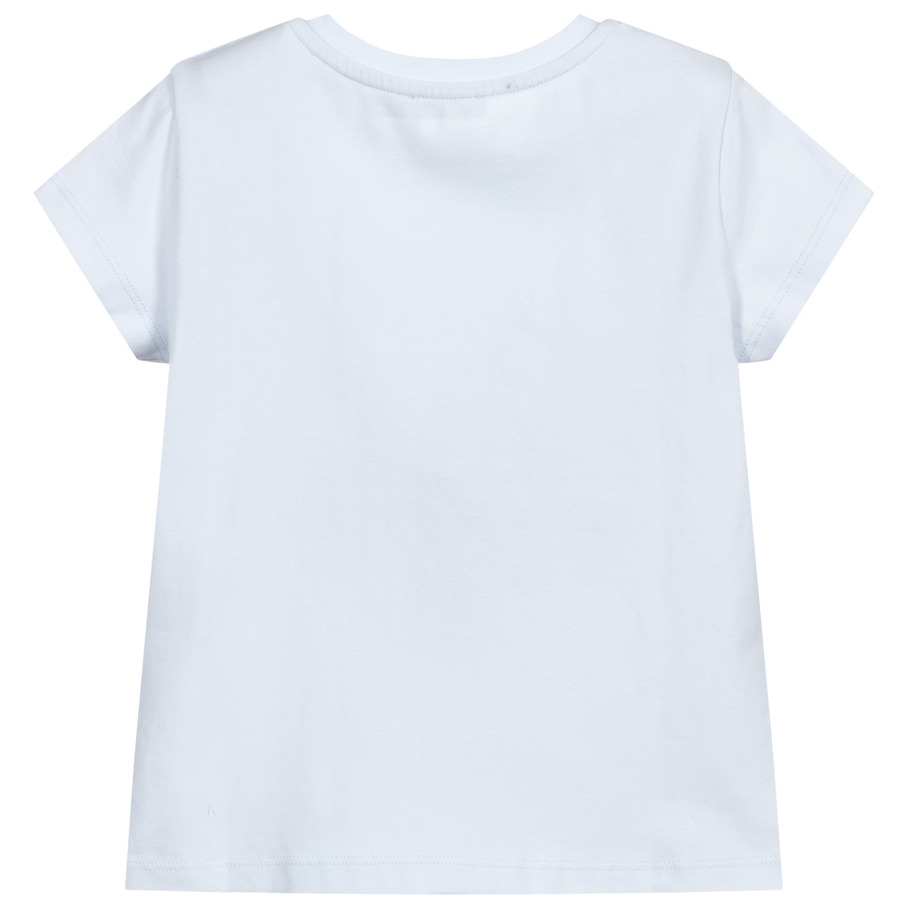 Patachou-Boys Blue Cotton T-Shirt | Childrensalon Outlet