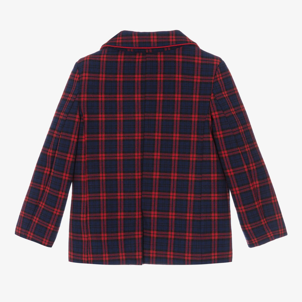 Patachou-Блейзер в красно-синюю клетку | Childrensalon Outlet